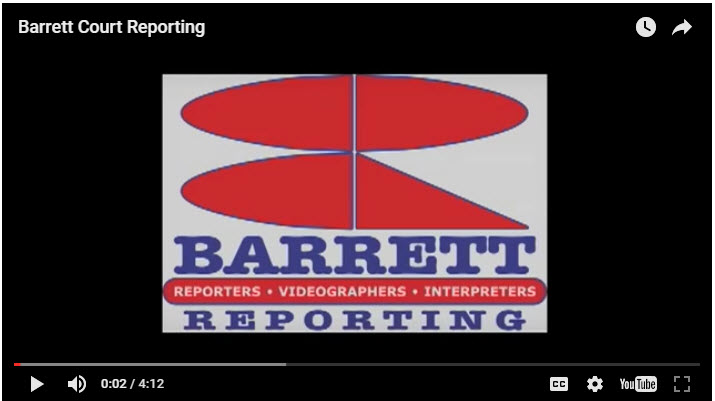 Legal Court Reporting Services Court Reporters Barrett Reporting Legal Court Reporting Services Court Reporters Barrett Reporting
